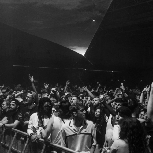 Festival techno à Caen - Festivaliers 