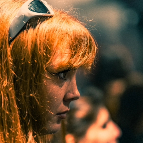 Festival techno à Caen - Festivaliers