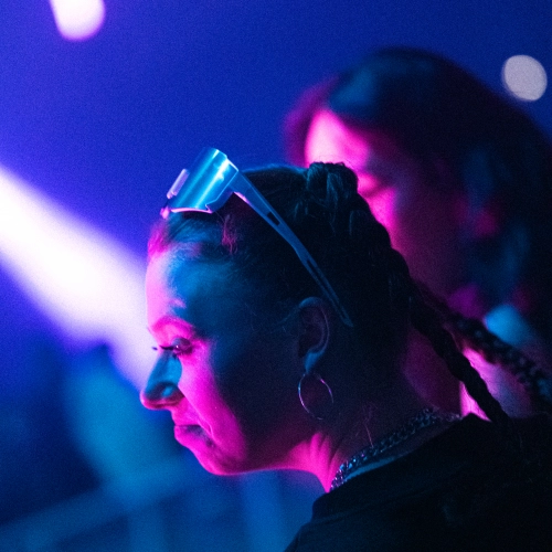 Festival techno à Caen - Festivaliers