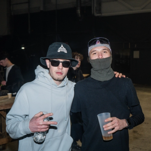 Festival techno à Caen - Festivaliers 
