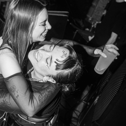 Festival techno à Caen - Festivaliers 