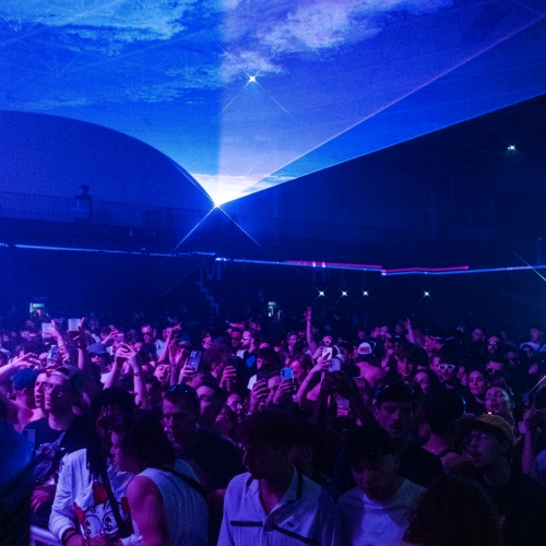 Festival techno à Caen - Festivaliers 