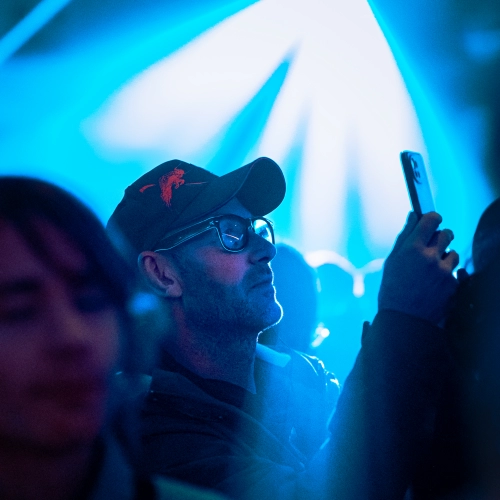 Festival techno à Caen - Festivaliers