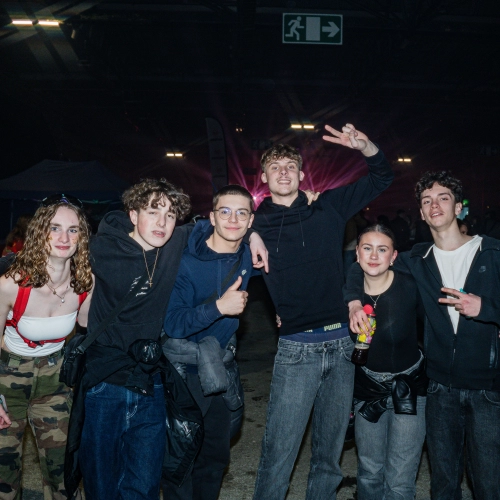 Festival techno à Caen - Festivaliers