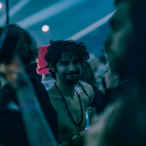 Festival techno à Caen - Festivaliers