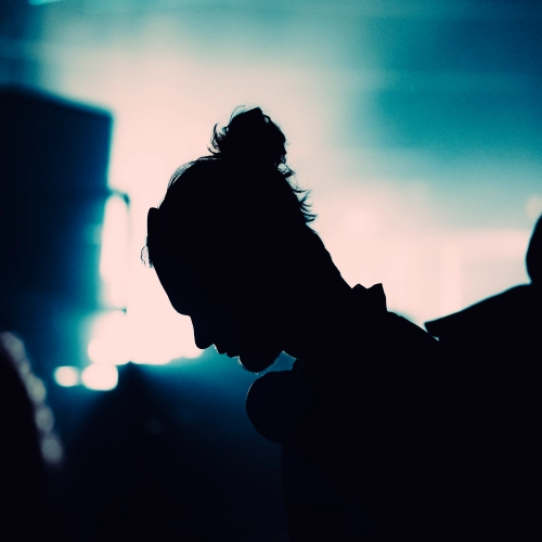 Festival techno à Caen - Festivaliers