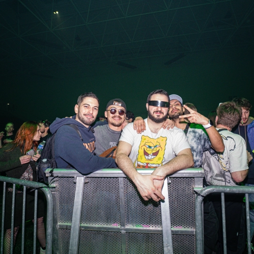 Festival techno à Caen - Festivaliers 