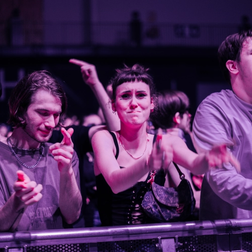 Festival techno à Caen - Festivaliers 