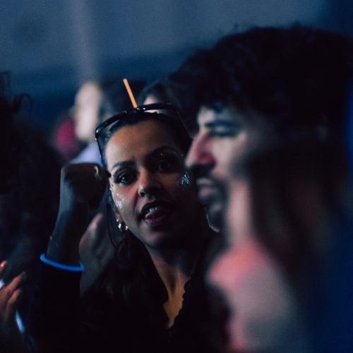 Festival techno à Caen - Festivaliers