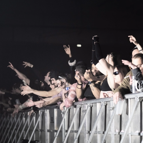 Festival techno à Caen - Festivaliers