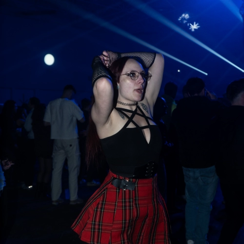 Festival techno à Caen - Festivaliers 