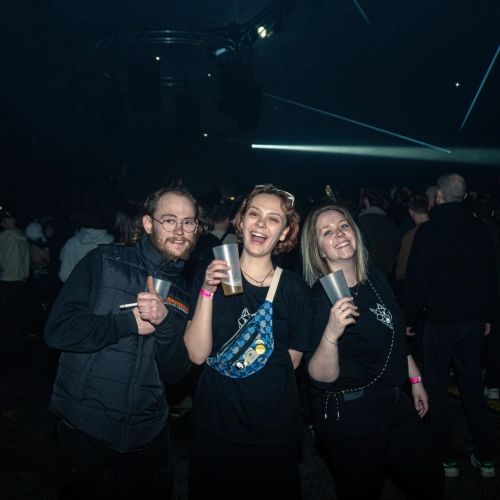 Festival techno à Caen - Festivaliers 