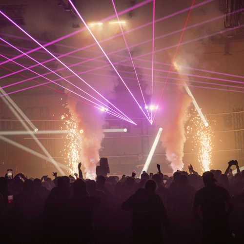 Festival techno à Caen