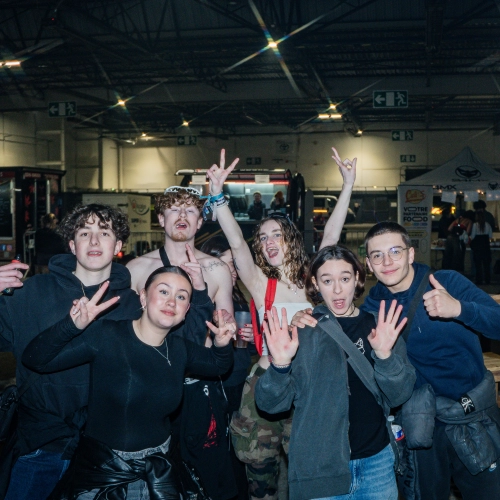 Festival techno à Caen - Festivaliers