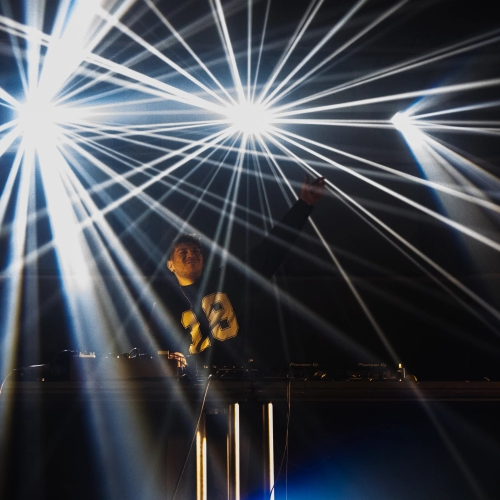 Festival techno à Caen - Festivaliers