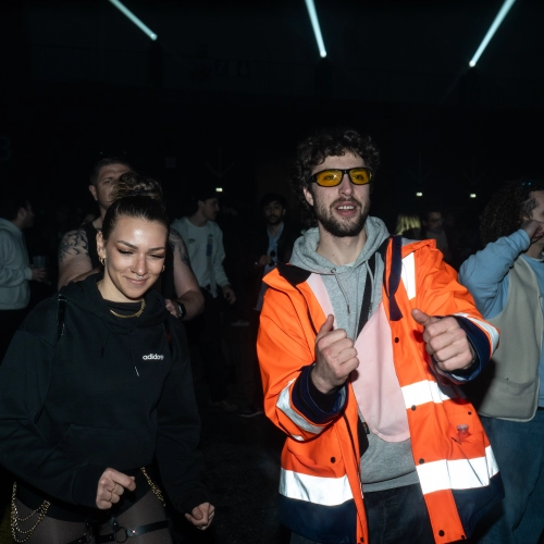 Festival techno à Caen - Festivaliers 