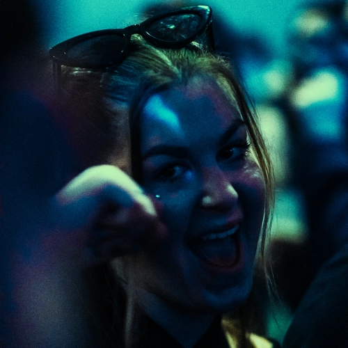 Festival techno à Caen - Festivaliers