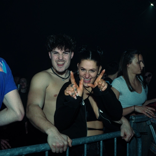 Festival techno à Caen - Festivaliers 