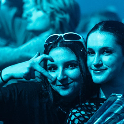 Festival techno à Caen - Festivaliers