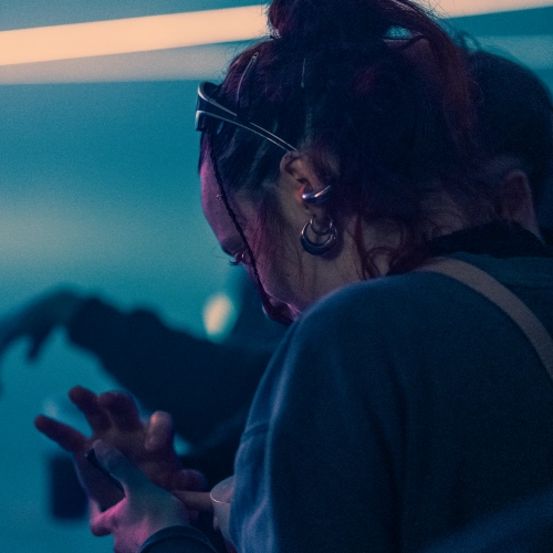 Festival techno à Caen - Festivaliers