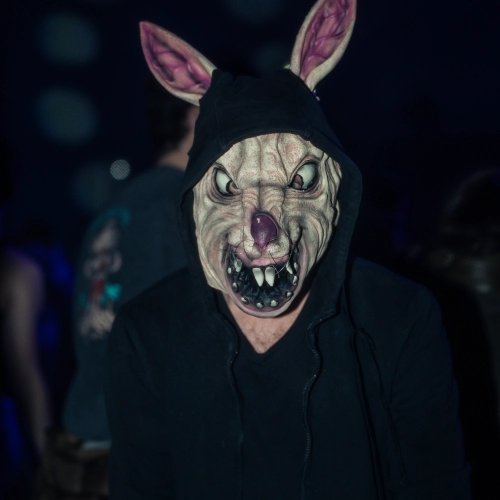 Festival techno à Caen - Festivaliers 