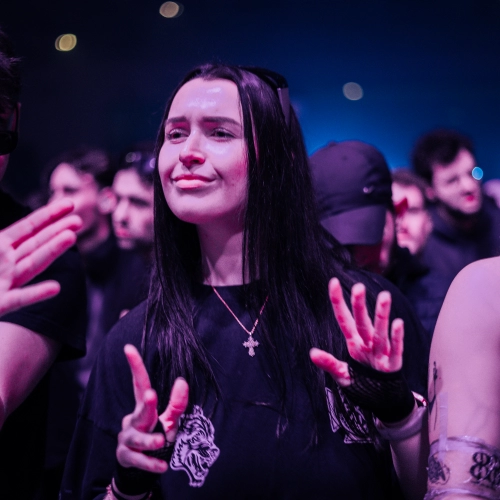 Festival techno à Caen - Festivaliers 