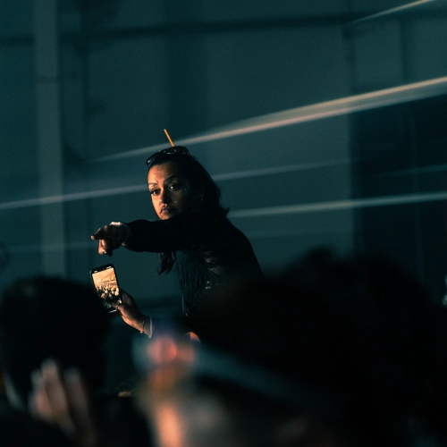 Festival techno à Caen - Festivaliers