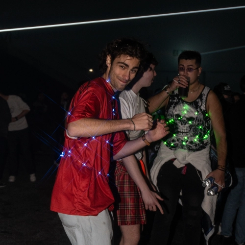 Festival techno à Caen - Festivaliers 