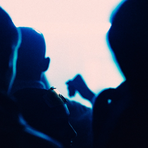 Festival techno à Caen - Festivaliers