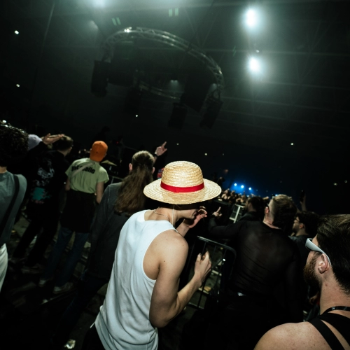 Festival techno à Caen - Festivaliers 