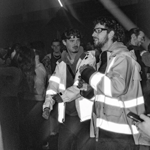 Festival techno à Caen - Festivaliers 