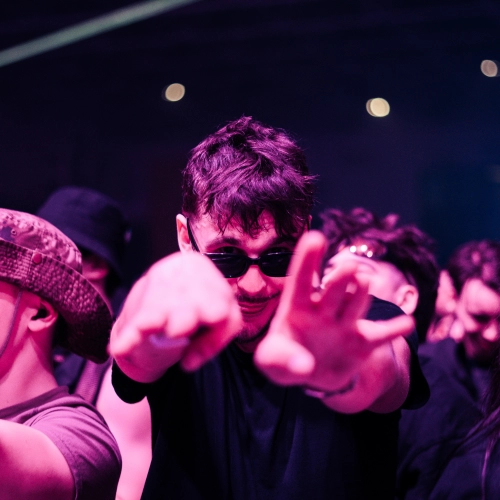 Festival techno à Caen - Festivaliers 