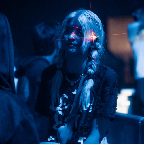 Festival techno à Caen - Festivaliers