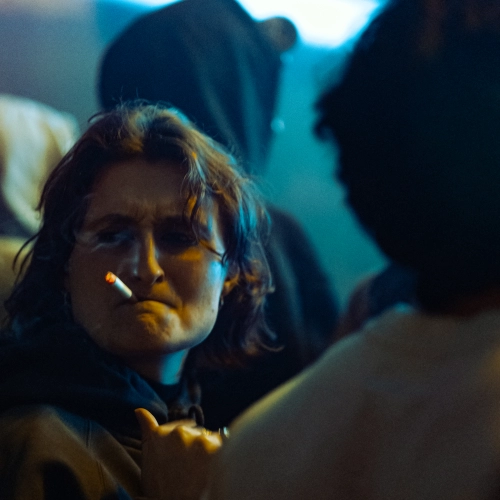 Festival techno à Caen - Festivaliers