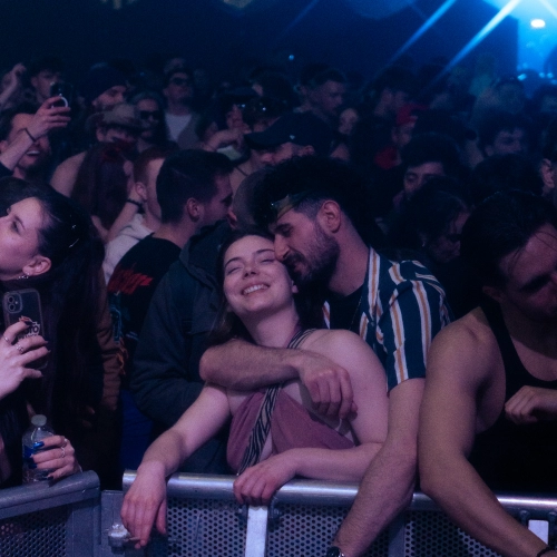 Festival techno à Caen - Festivaliers 