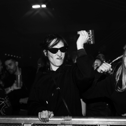 Festival techno à Caen - Festivaliers