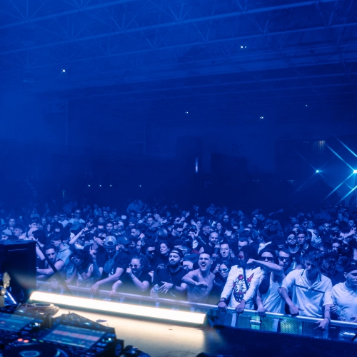 Festival techno à Caen - Festivaliers 