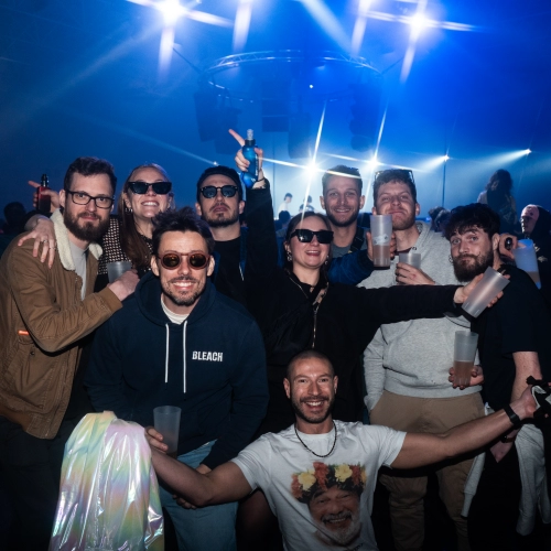 Festival techno à Caen - Festivaliers 