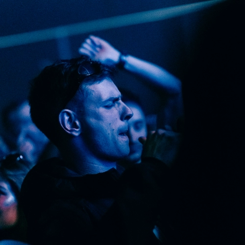 Festival techno à Caen - Festivaliers