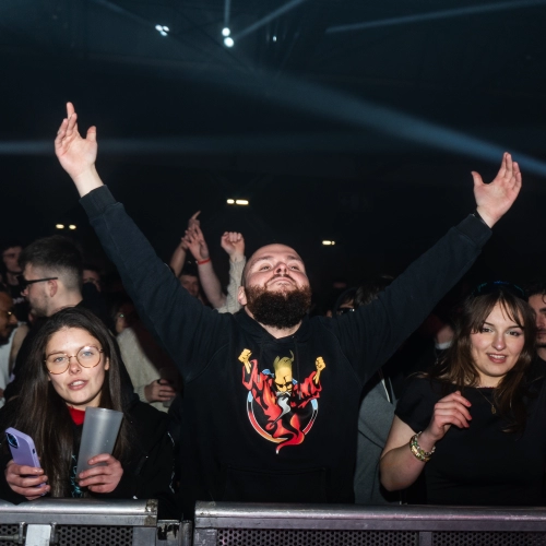 Festival techno à Caen - Festivaliers