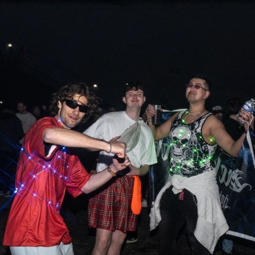 Festival techno à Caen - Festivaliers 