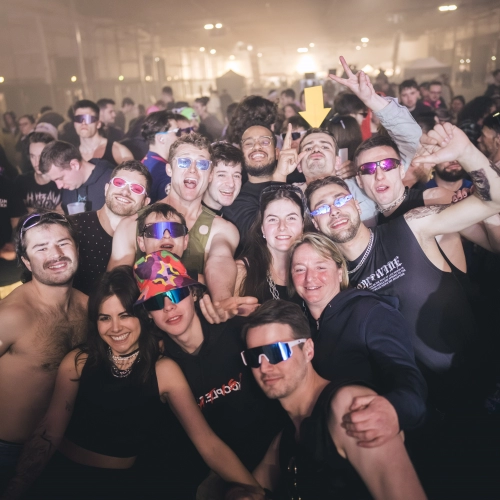 Festival techno à Caen 