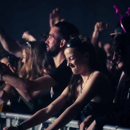 Festival techno à Caen - Festivaliers 