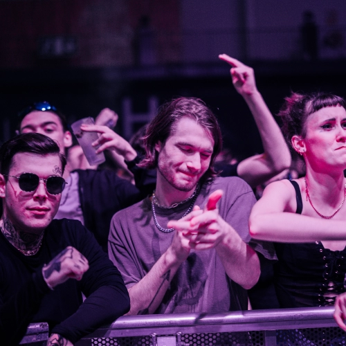 Festival techno à Caen - Festivaliers 